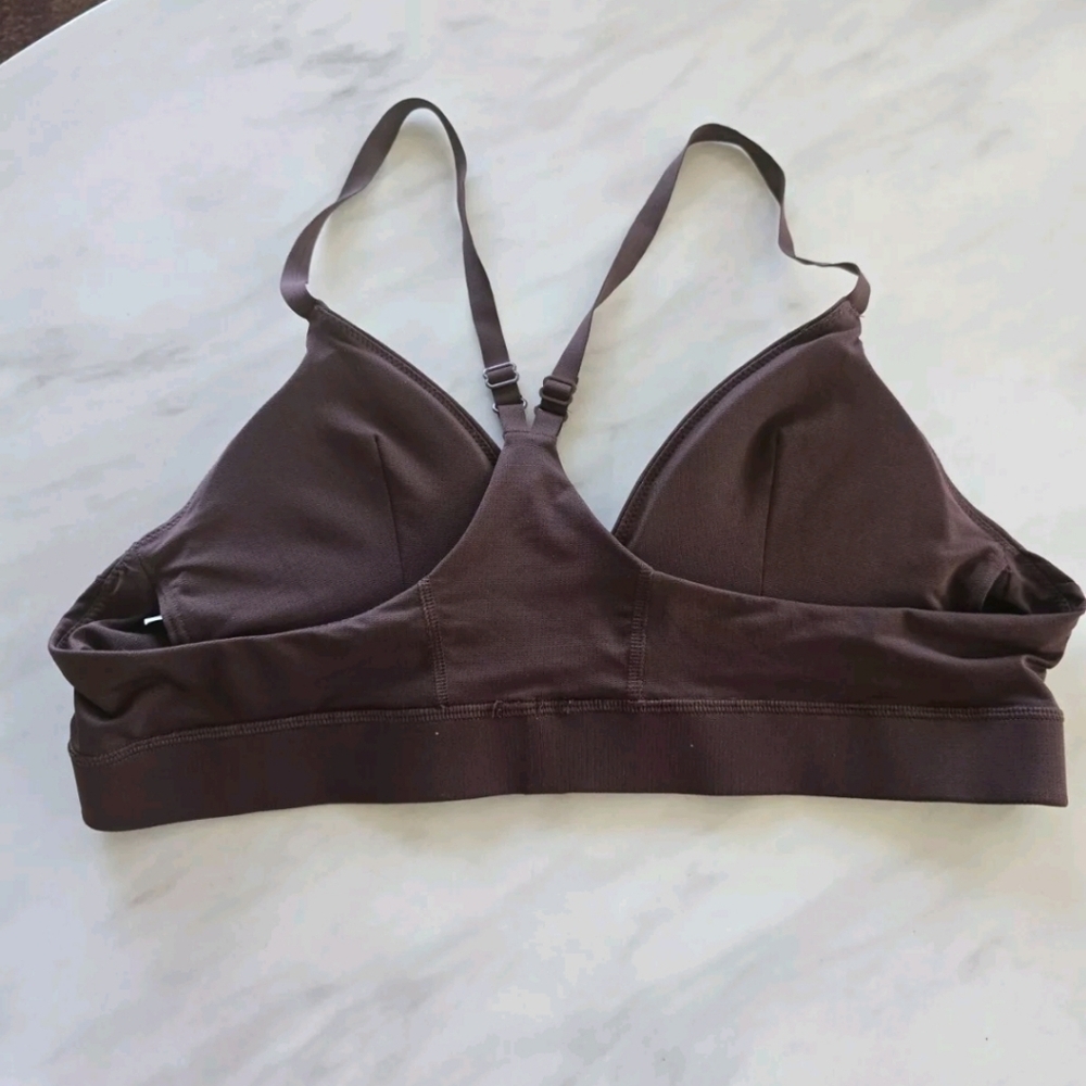 REI Co-op Active Bralette Sz XL Women Brown Ultra Lightweight Athleisure - Picture 7 of 7